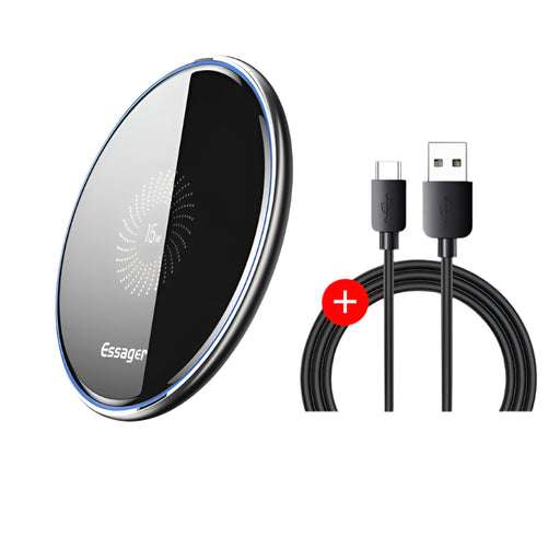 15W Qi Wireless Charger For iPhone and Samsung