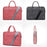 Waterproof Leather Laptop Case with Shoulder Strap