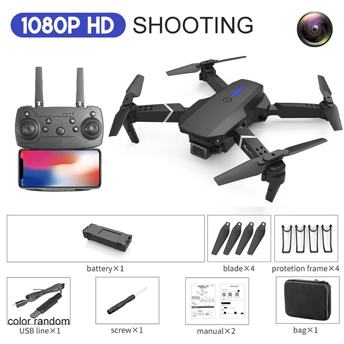 RC Drone 4K Professinal With 1080P Wide Angle