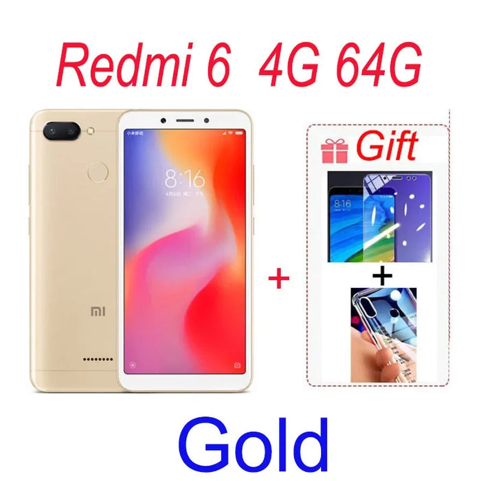 Original Xiaomi Redmi 7 4GB 64GB 6.81'' Mobile Phone