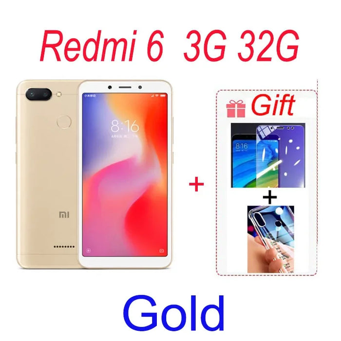 Original Xiaomi Redmi 7 4GB 64GB 6.81'' Mobile Phone