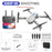 WiFi live video FPV 4K/1080P HD Wide Angle Camera Foldable RC Quadcopter